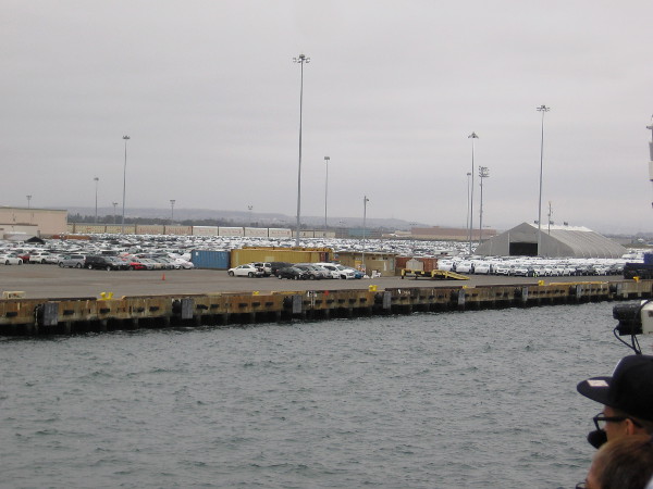 I see lots of cars. If you own an automobile imported from Japan or South Korea, there a good chance it arrived here.