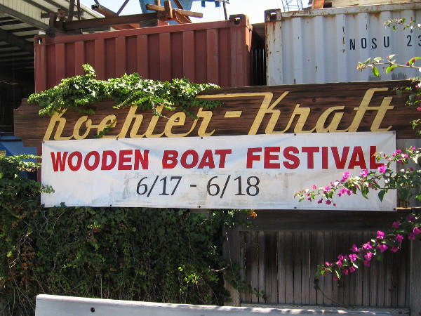 Koehler Kraft's San Diego Wooden Boat Festival is taking place on Father's Day weekend.