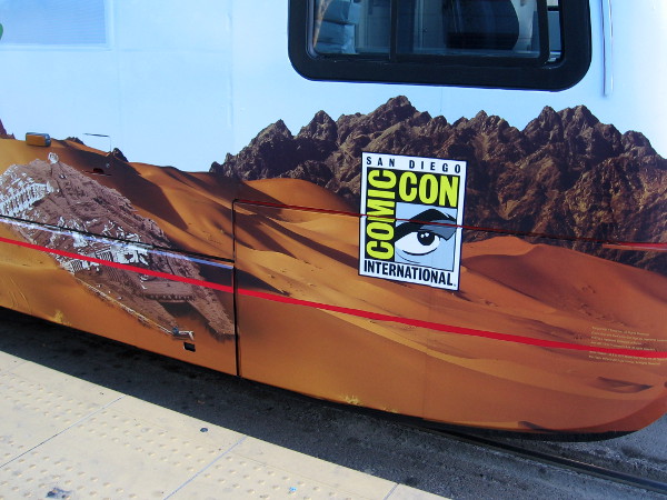 San Diego Comic-Con is on the way, and lots of trolleys are appearing with a variety of cool wraps!