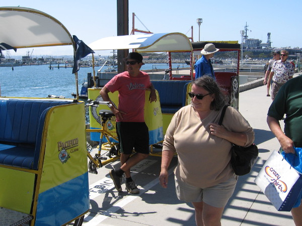 A busy day and a smile.