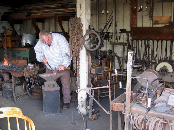 A look back at history. Skilled artisans used muscle, fire and sweat to make everyday life easier for the early residents of San Diego.