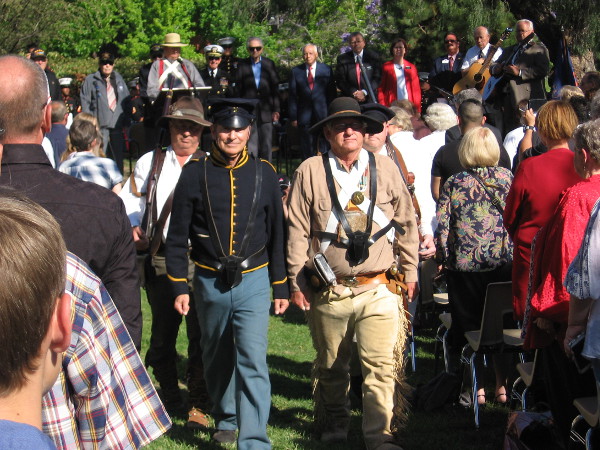 Pageantry and remembrance at a Flag Day Ceremony in Old Town San Diego.