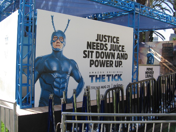 The Tick Takeover includes an Amazon Prime member lounge.