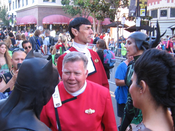 An uncanny cosplay of Spock!