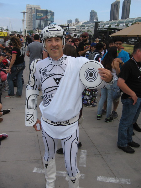I saw this Tron cosplay last year!