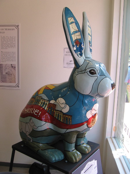 Against All Odds, We Thrive! by artist Sarah Soward. Alonzo Horton's passion and vision for San Diego are celebrated.