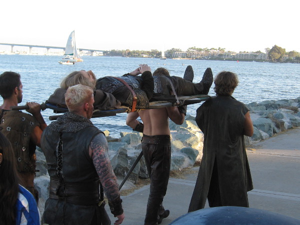 I knew the Vikings were great explorers, but I didn't realize they sailed all the way to San Diego Bay!