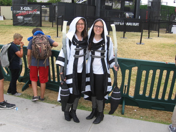 Members of the Montrose Magpies Quidditch team!