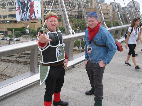 Cosplay from Dragonball Z.