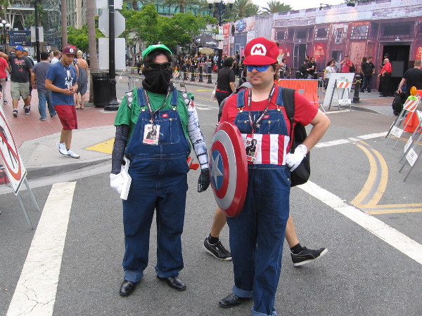 This must be Captain A-mario.