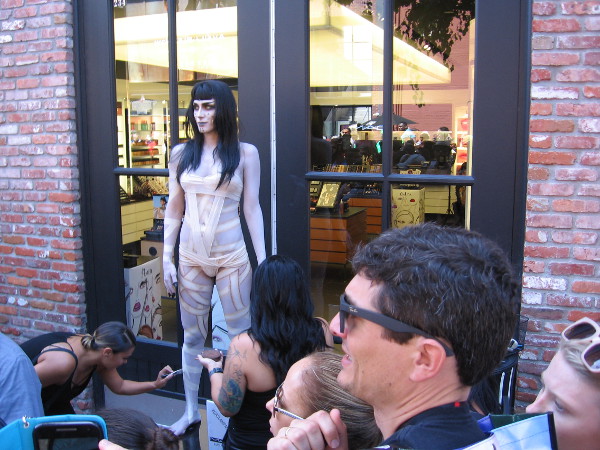 The latest Mummy is getting all wrapped up at Comic-Con.