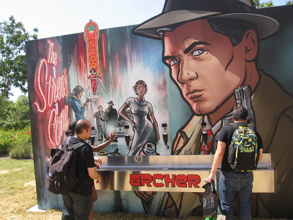 Free water at Archer, but bring your own cup.