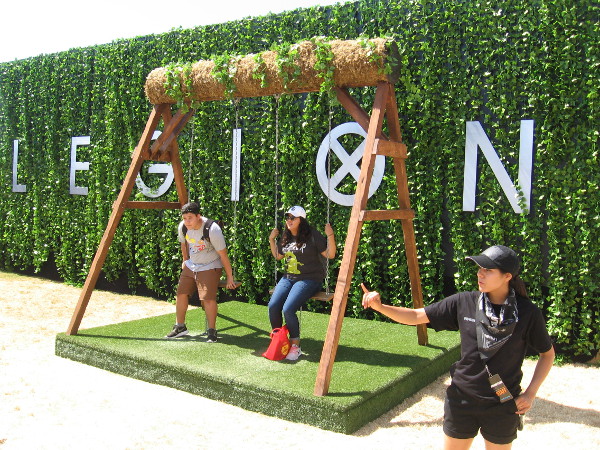 A pleasant Legion swing.