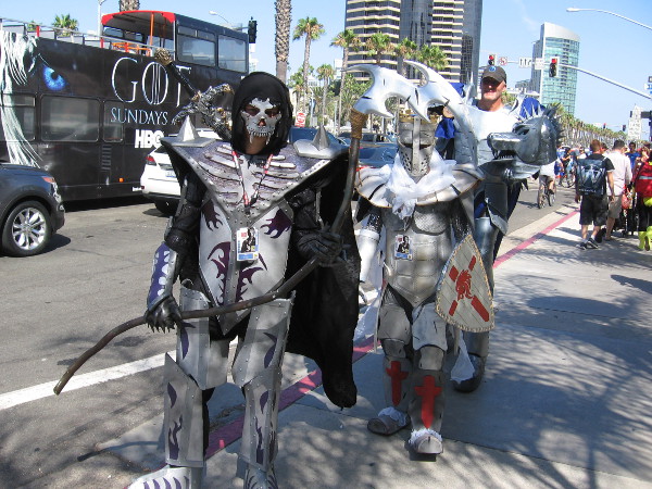 These guys started with established characters then added their own original stuff.