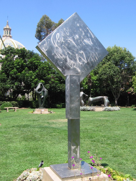 Cubi XV, David Smith, 1964-64. Stainless steel.