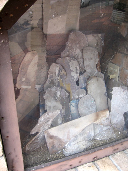 Early residents of Old Town, slowly fading.