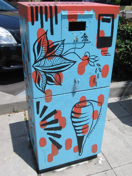 Colorful designs attract attention.