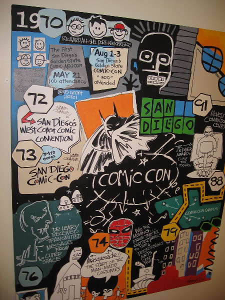 Cool original San Diego Comic-Con art shows timeline of the international pop culture phenomenon.