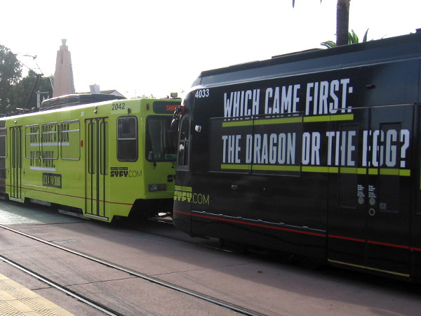 Don't judge a book by its movie. Which came first: The dragon or the egg?