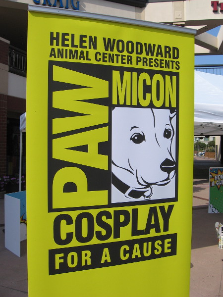 Helen Woodward Animal Center created PAWmicon to help adoptable dogs find loving homes. Cosplay for a cause.
