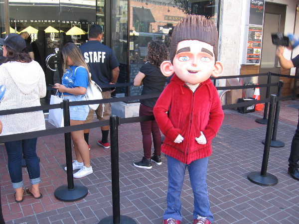 Norman is out on a San Diego sidewalk! You can meet him during Comic-Con and see a very cool exhibit created by Laika!