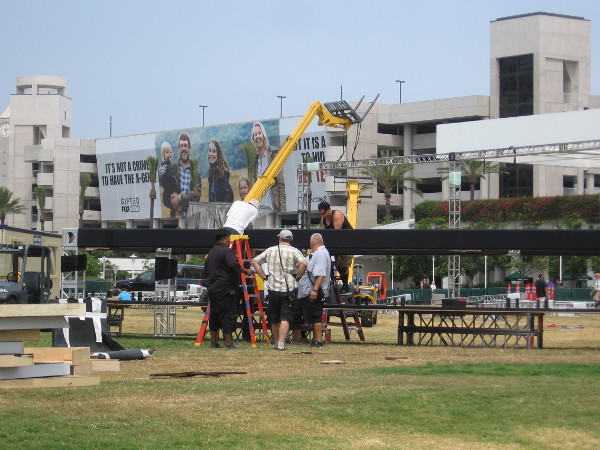 Looks like a lot of work is still to be done! They've got five days!