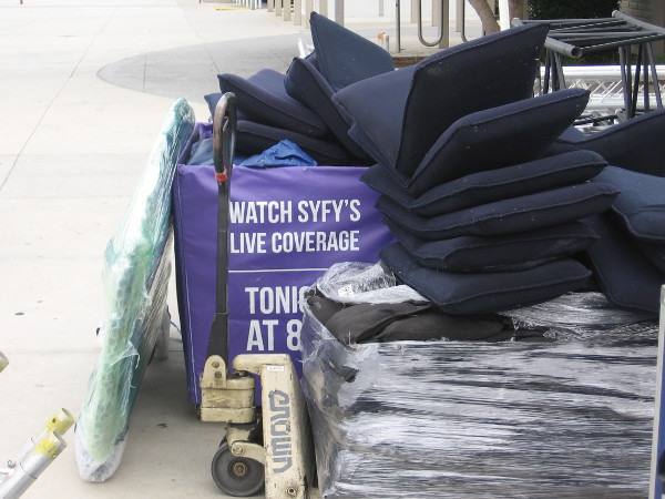 A reminder that Syfy will provide live coverage of Comic-Con.