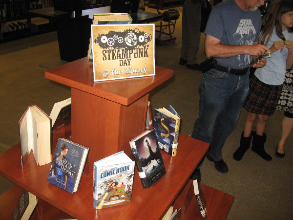 Steampunk Day at the San Diego Central Library promotes S.T.E.A.M. learning. Readers, students and imaginative people can explore history, science and technology!