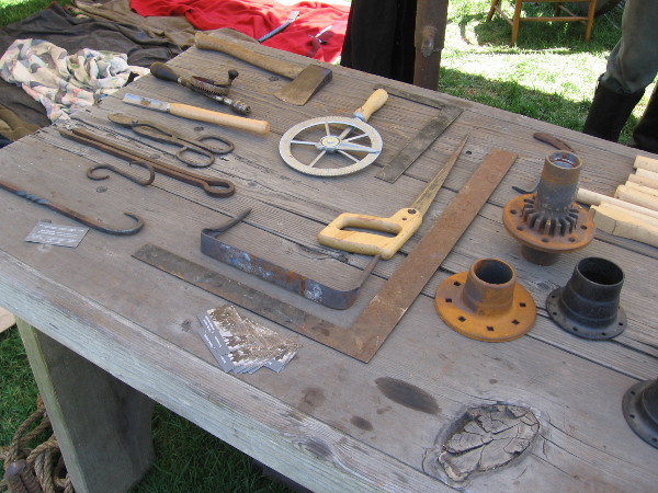 A variety of useful tools and devices. Many look familiar today.