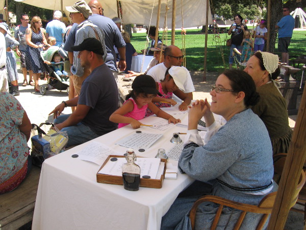 The young folk don't seem to notice.