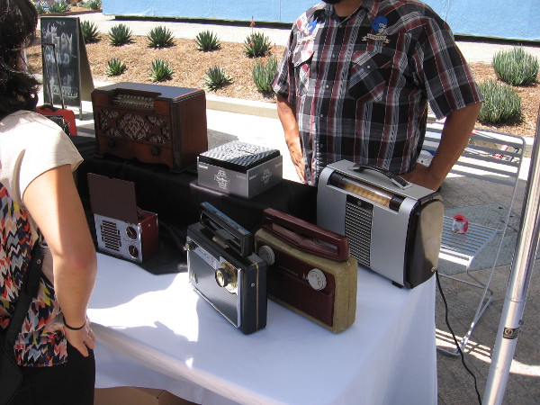 Izzy's Sounds is on Etsy. He makes one-of-a-kind bluetooth speakers out of vintage radios and other interesting objects.