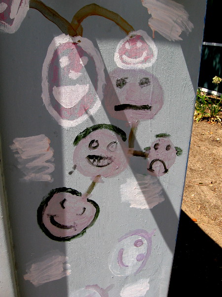 A lots of mostly happy faces.