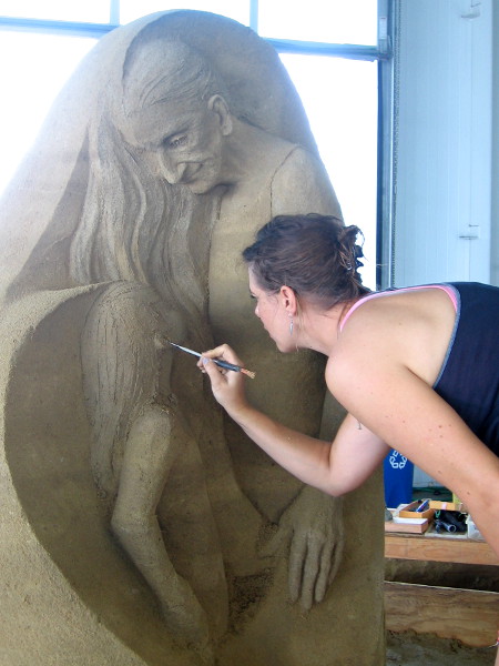 A careful touch to bring out inner feeling.