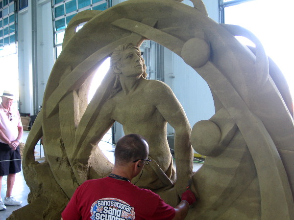 Another fantastic work of art at the 2017 U.S. Sand Sculpting Challenge.