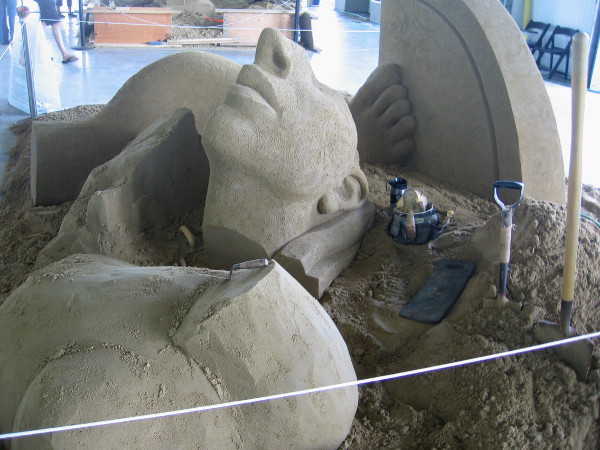 Melineige Beauregard from Montreal, Canada shows what time does to even the most mighty.