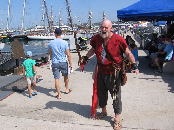 Oh, noooo! Here comes Mister Mac! That despicable pirate seems to be unstoppable!