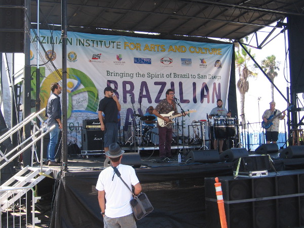The music was playing as soon as the festival got started. The Brazilian Institute for Arts and Culture was bringing the spirit of Brazil to San Diego!