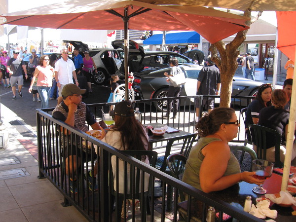 Food, drink, friends, good conversation.