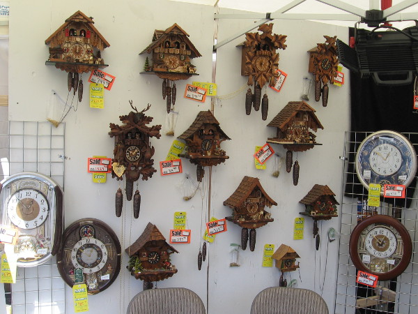 Cuckoo clocks.