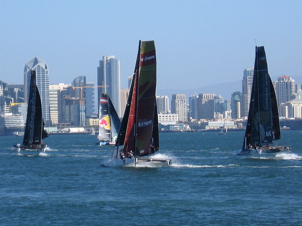 Some of the best sailors in the world, many who've won Olympic Gold, various world championships, and the America's Cup, vie for supremacy in San Diego.