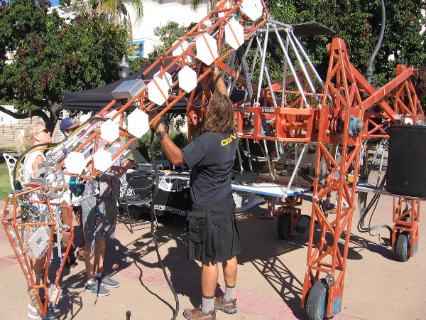 Cool robots of every size and description are on display throughout Balboa Park during 2017 Maker Faire San Diego!