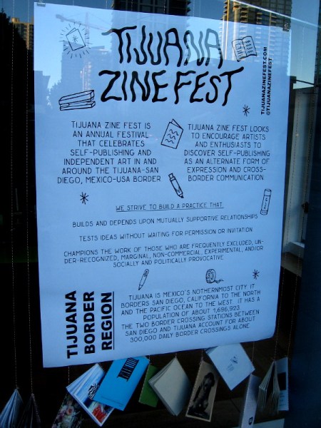 Tijuana Zine Fest is an annual festival that celebrates self-publishing and independent art in the culturally fertile Tijuana-San Diego border region.