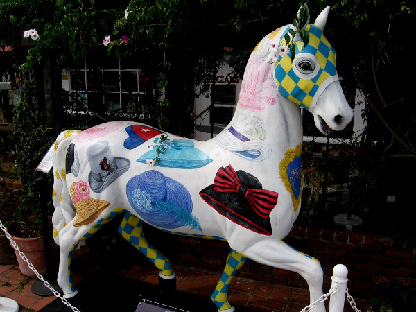 Milliner's Joy. Art of the Horse, created by artist Robin Raznick.