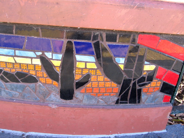 Saguaro cacti in a Southwestern scene.