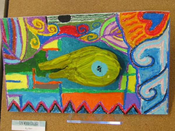 Geo Wood Collage, by Ben.