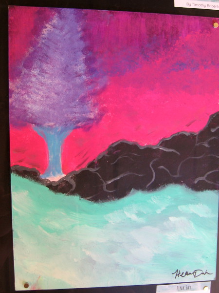 Pink Sky, by Helena D.