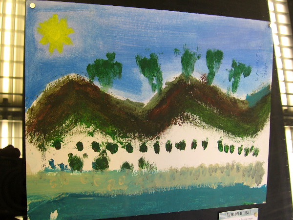 Palms On The Beach, by Lawrence S.