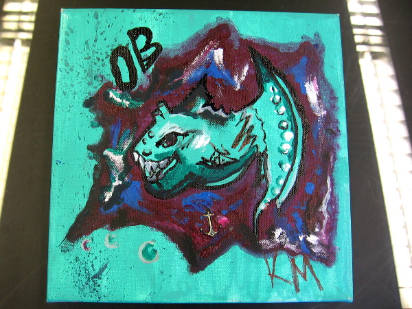 Teal Dragon, by Kayla.