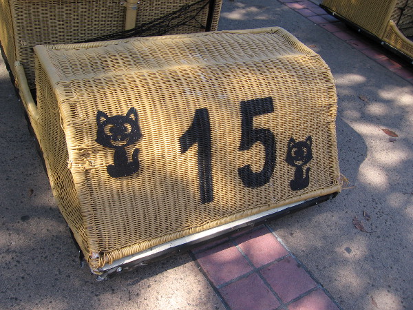 Even the Balboa Park electriquettes were dressed up for the occasion!