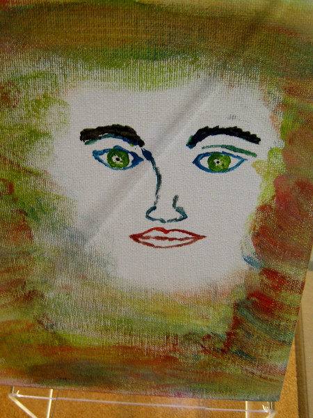 Floating Face, by Kermina P.